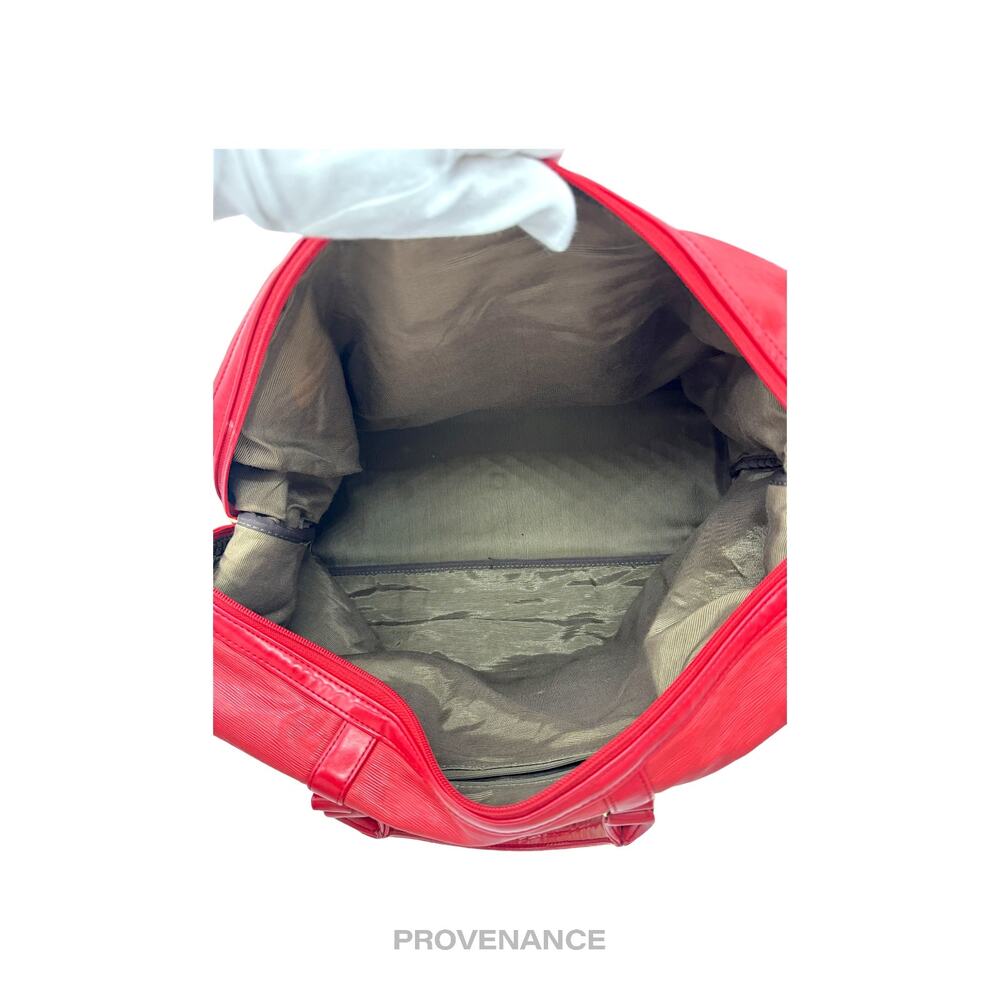 🔴 Balenciaga X Dunlop Clamshell Travel Bag - Wings Red - Picture 8 of 9